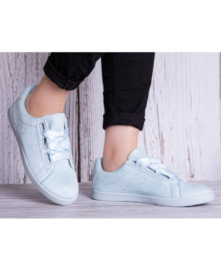 ladies-women-trainers-sneakers-blue-casual-lace-up-sport-platform
